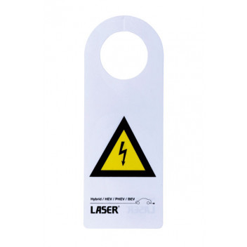 LASER Hybrid/EV Warning Sign 10pc