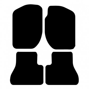 Rubber Mat Set LANDROVER FREELANDER MK1MK2 97- 06