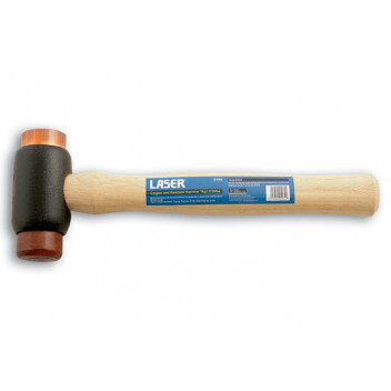 LASER Copper & Rawhide Hammer