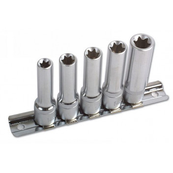 LASER Star Deep Socket Set - 5pc