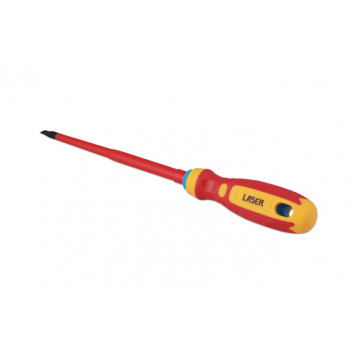 LASER Flat Insulated Screwdriver 5.5 x 125mm