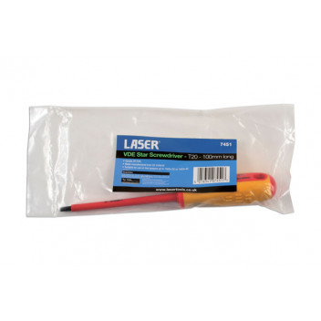 LASER VDE Star Screwdriver T20