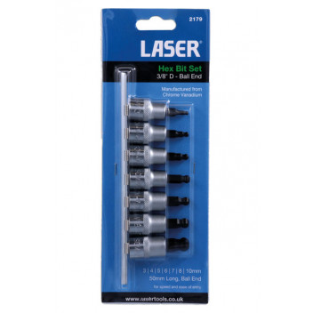 LASER Hex Bit Set - 7pc
