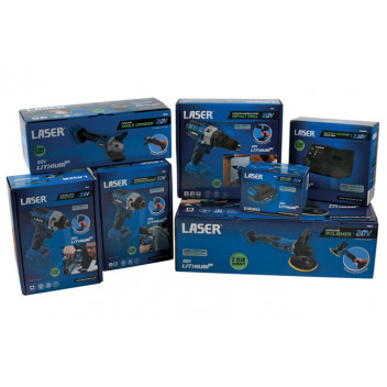 LASER Cordless Variable Speed Impact Drill 20V w/o Battery