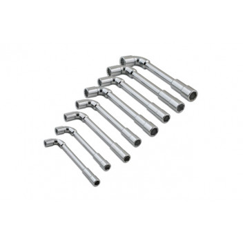 LASER Go Thru Angled Socket Spanner Set 8pc