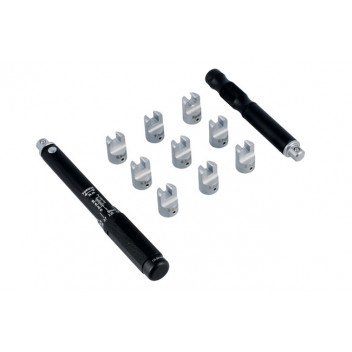 LASER Motorcycle Spoke Wrench Set with Torque Wrench