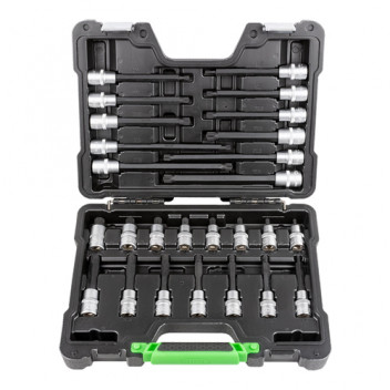 26 Pieces 12-Point Bit Socket Set