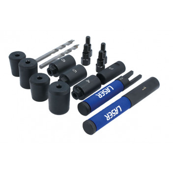 LASER Locking Wheel Nut Removal Kit - Lug Driller