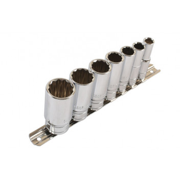 LASER Whitworth Deep Socket Set  3/8D 7pc"