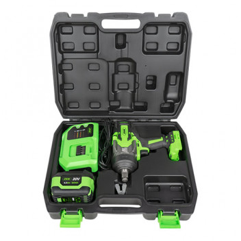 3/4 1300NM CORDLESS BRUSHLESS IMPACT WRENCH WITH CASE"