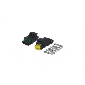 CONNECT Peugeot Electrical Multipurpose 3 Pin Connector 8pc