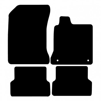 Carpet Mat Set RENAULT Laguna 2008 Coupe
