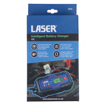 LASER Intelligent Battery Charger 4 - 120Ah