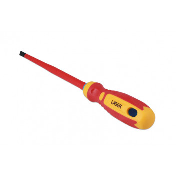 LASER Flat Insulated Screwdriver 6.5 x 150mm