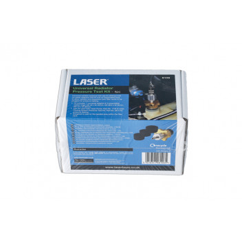 LASER Universal Radiator Pressure Test Kit 4PC
