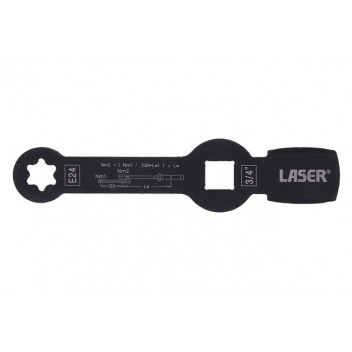 LASER Brake Caliper Wrench E24 - HGV