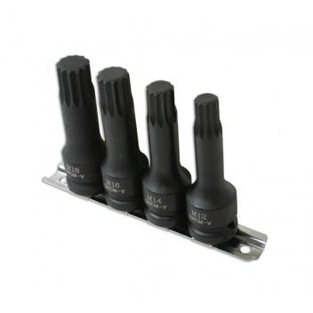 LASER Spline Bit Set - 4pc