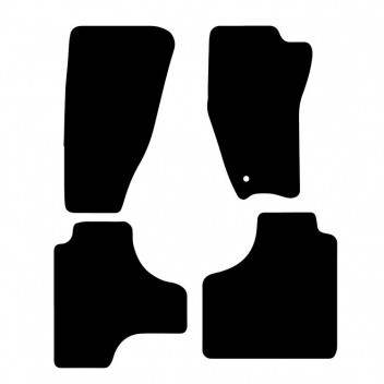 Rubber Mat Set DODGE NITRO 2007 ON