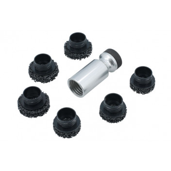 LASER HGV Stud & Hub Cleaning Kit 7pc