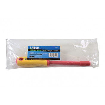 LASER VDE Nut Driver 8mm