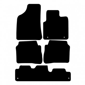 Carpet Mat Set HYUNDAI SANTA FE 06>09  (5XXL PIECE +