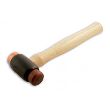 LASER Copper & Rawhide Hammer