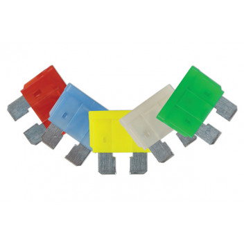 CONNECT Assorted LED Standard Blade Fuses 10/15/20/25/30 AMP
