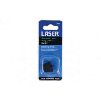 LASER Radiator Drain Plug Tool - Slotted
