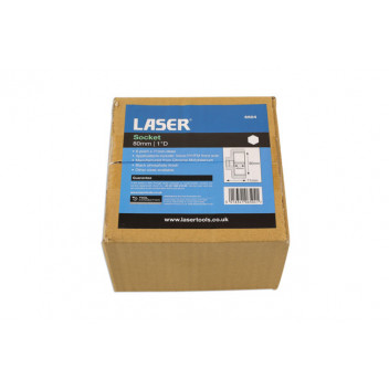 LASER Socket 80mm 1D"