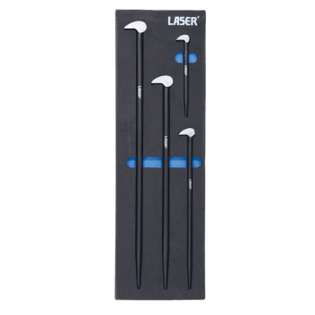 LASER Heel & Toe Pry Bar Set 4pc