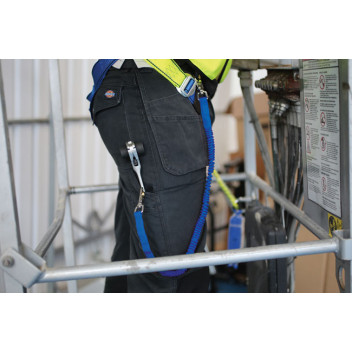 LASER SafetyTool Lanyard - 2 x Zinc Alloy Hooks/4mm Wire