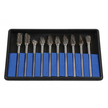 LASER Tungsten Carbide Burr Set 10pc