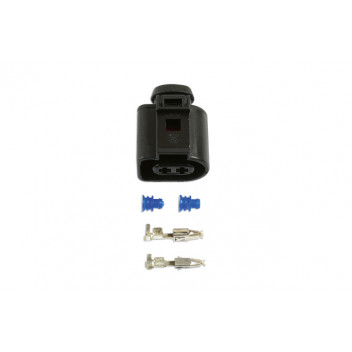 CONNECT VW Electrical Female Connector 2.8mm 2 Pin Kit 25 Pi