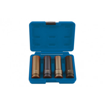 LASER Wheel Nut Socket Set 4pc