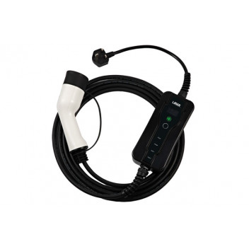 LASER EV Charging Cable - Type 2 Female to UK 3 Pin Plug 13A