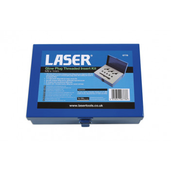 LASER Glow Plug Threaded Insert Kit M9 x 1mm