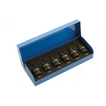 LASER Spline Bit Set - 1/2D 6pc"