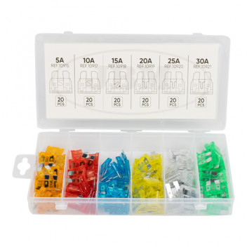 Auto Fuse Assortment 120Pcs
