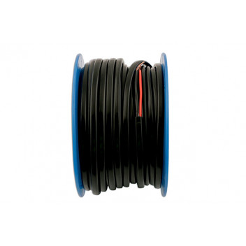 CONNECT Black/Red Flat Twin Core Auto Cable 14/0.30  30m