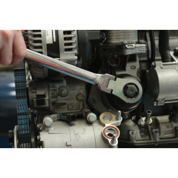 LASER Ratchet Ring Spanner - 27mm