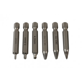 LASER Screw Extractor Bit Set 6 pc