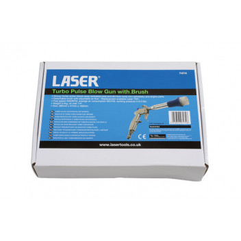 LASER Turbo Pulse Blow Gun with Brush