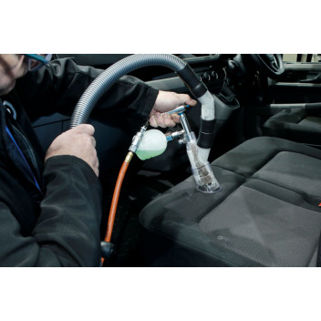 LASER Compact Swirl Cleaning Gun with Vacuum Extraction