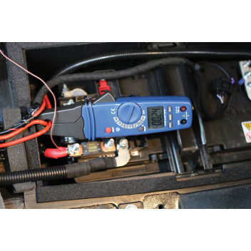 LASER Mini AC/DC Digital Clamp Meter CATIII 600V