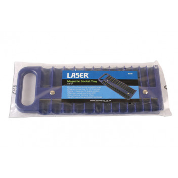 LASER Magnetic Socket Tray - 1/4D"