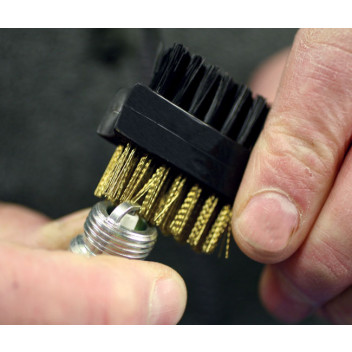 LASER Wire Brush - Brass / Nylon