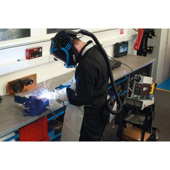 LASER Auto Darkening Welding Helmet with Respirator