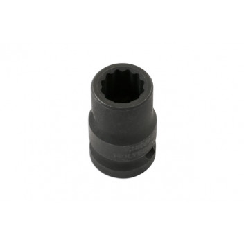 LASER Impact Socket Bi Hex 13mm 1/2D"