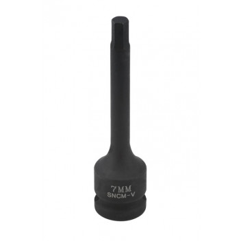 LASER Impact Socket Bit 1/2D 7mm"
