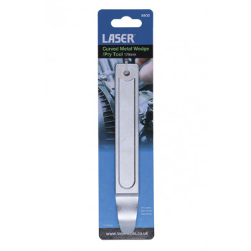 LASER Curved Metal Wedge/Pry Tool